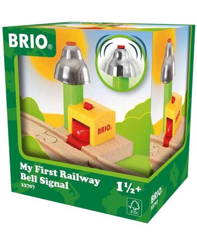 ЖП аксесоар Brio My First Railway - Влаков звънец - 1
