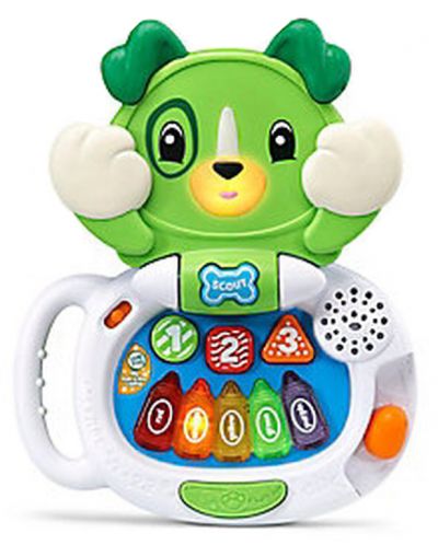 Интерактивна музикална играчка LeapFrog - Скаут, зелена - 3