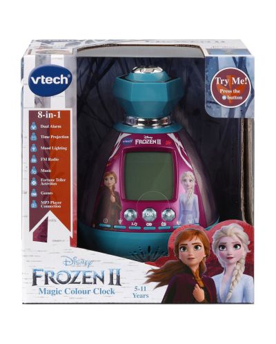 Магически будилник Vtech Frozen 2 - С проектор, радио и игри - 4