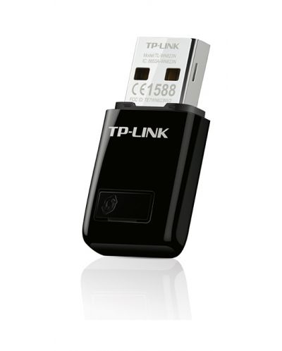 Безжичен USB адаптер TP-Link - TL-WN823N, черен - 4
