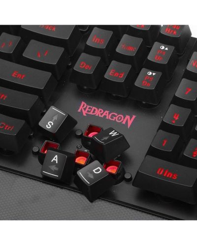 Гейминг клавиатура Redragon - Yaksa K505, RGB, черна - 4