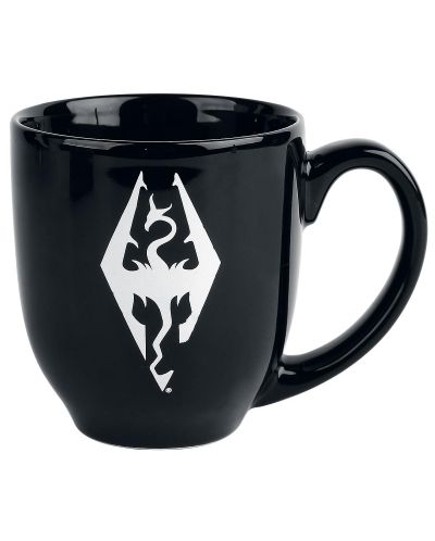 Чаша Gaya Games: The Elder Scrolls - Skyrim logo (B&amp;W)