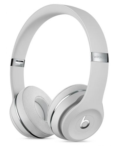 Безжични слушалки Beats by Dre - Solo 3 Wireless, Satin Silver - 1