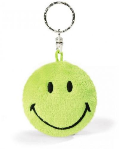 Ключодържател Nici - Smiley, зелен - 1