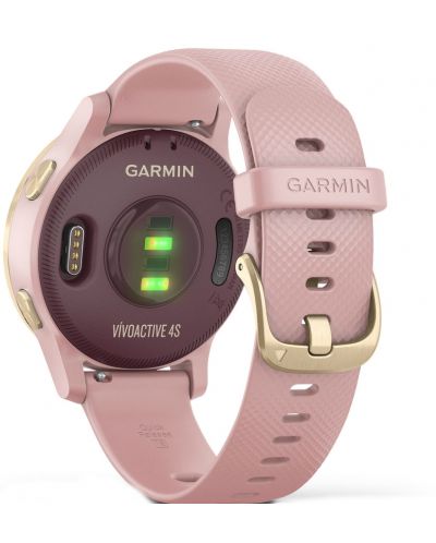 Смарт часовник Garmin - vívoactive 4S, 40mm, 1.1, златист/розов - 4