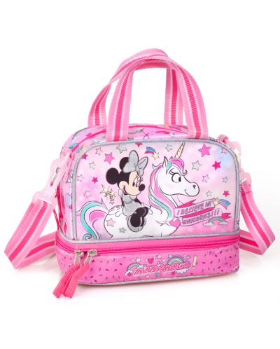 Детска термо чанта J. M. Inacio - Minnie Mouse, с двойно дъно - 1