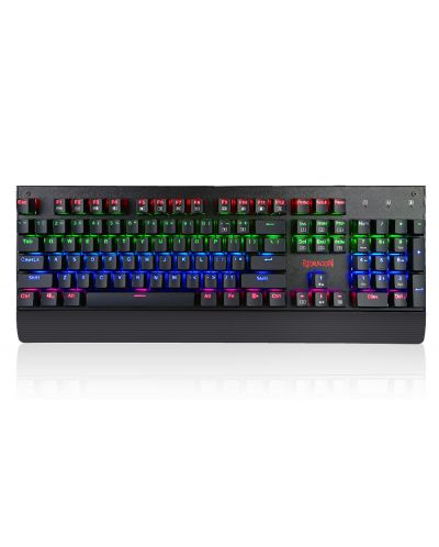 Механична клавиатура Redragon - Kala K557, Blue, RGB, черна - 1