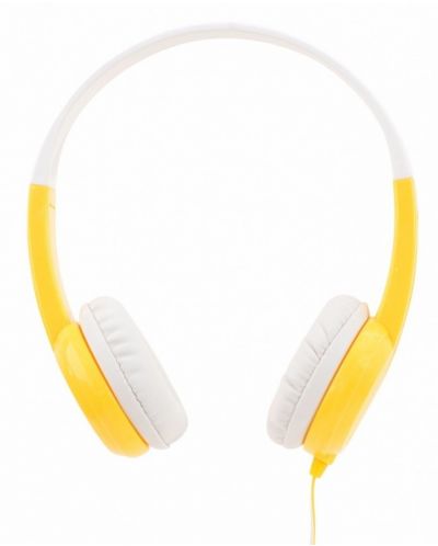 Детски слушалки BuddyPhones - Connect, жълти - 2