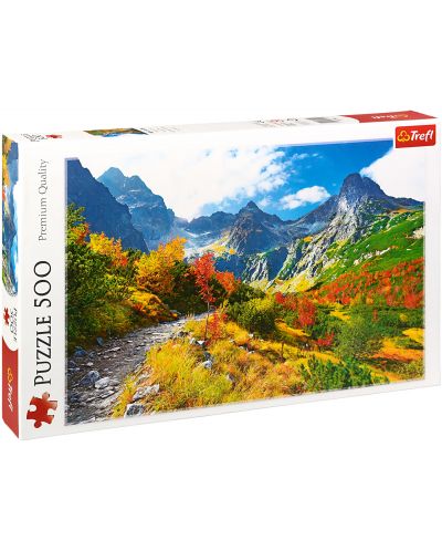 Пъзел Trefl от 500 части - Есен в Татрите