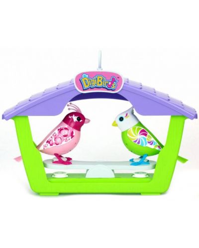 Дигитална играчка Silverlit Digi Birds - Къща с птички - 3