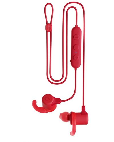 Спортни безжични слушалки Skullcandy - Jib+ Active Wireless, червени - 2