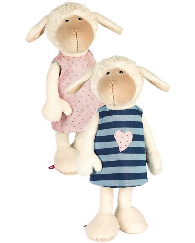 Плюшена играчка Sigikid Sweety – Овчица с двулицева дреха, 40 cm - 3