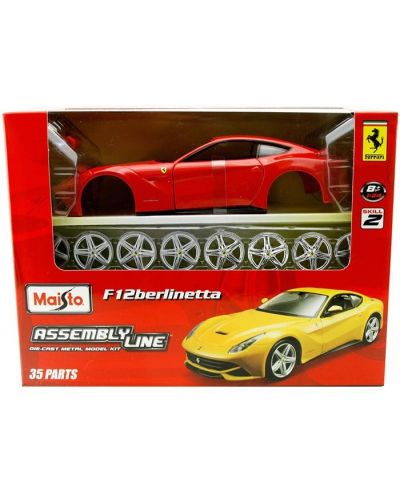 Метална кола за сглобяване Maisto All Stars – Ferrari AL F12 berlinetta, Мащаб 1:24 - 2