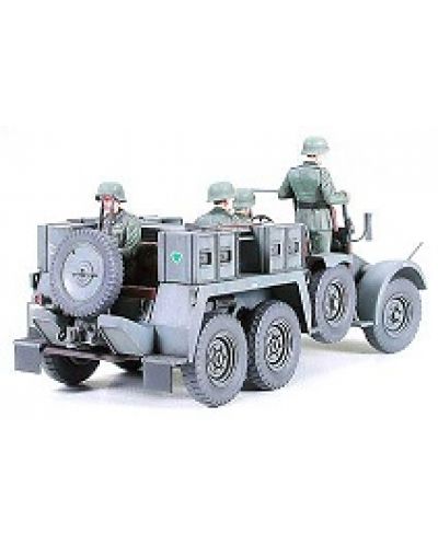 Tamiya военен камион с ремарке-оръдие Krupp Towing Truck (35259) - 3