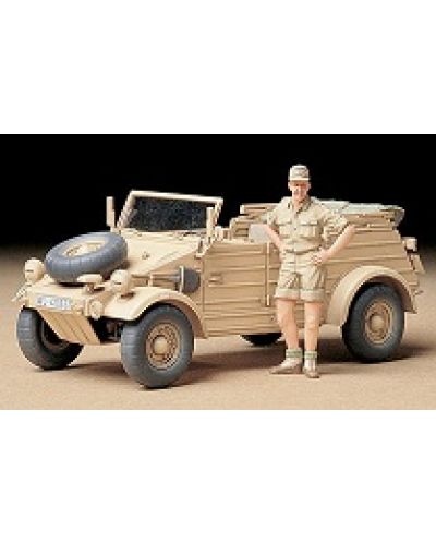 Военен джип German Tamiya Kubelwagen 82 Africa-Corps (35238)