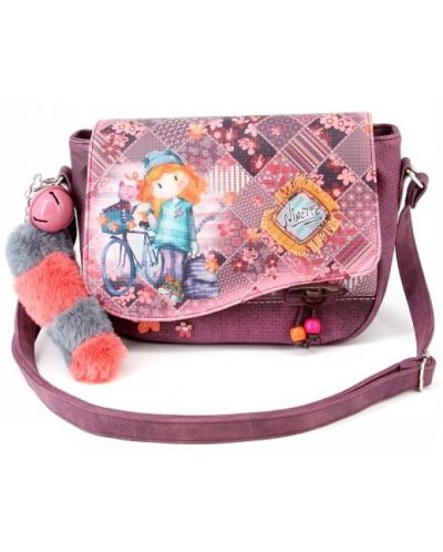 Чанта с капак Forever Ninette Bicycle - Blue Doll