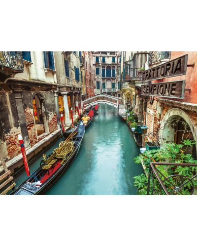 Пъзел Clementoni от 1000 части - Венециански канал - 2