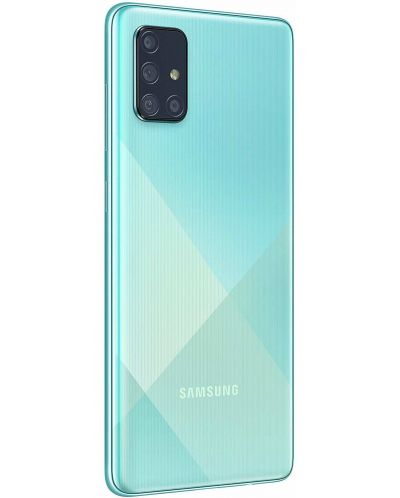 Смартфон Samsung Galaxy A71 - 6.7, 128GB, син - 4