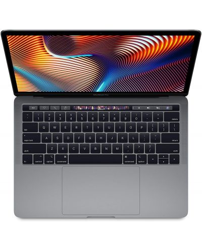 Лаптоп Apple MacBook Pro - 13" Touch Bar, сив - 2
