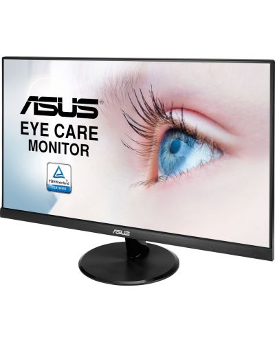 Монитор Asus Eye Care - VP249HE, 23.8", FHD IPS, черен - 2