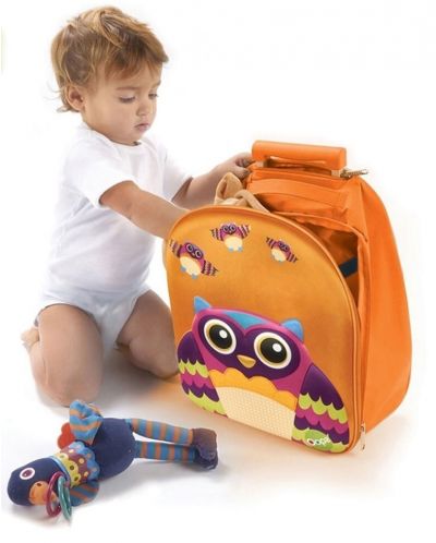Детски куфар на колелца Oops - Бухал - 3