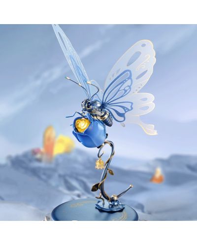 3D пъзел Robo Time от 79 части - Синя пеперуда - 5
