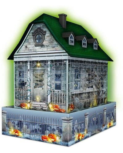 3D Пъзел Ravensburger от 216 части - Къщата на духовете - 2