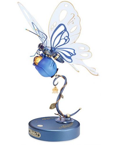 3D пъзел Robo Time от 79 части - Синя пеперуда - 1