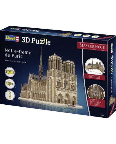 3D Пъзел Revell - Катедрала Нотр Дам - 1