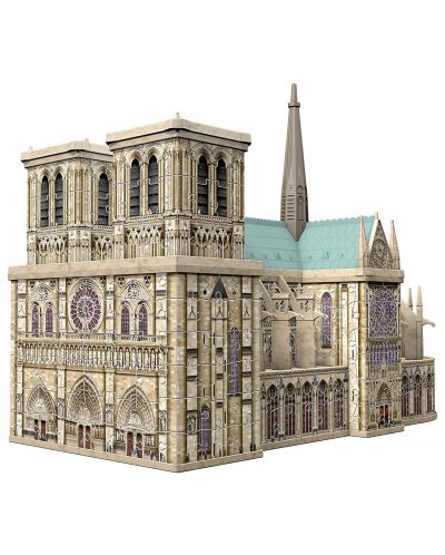 3D пъзел Ravensburger от 324 части - Катедралата Нотр Дам - 2