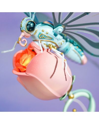 3D пъзел Robo Time от 79 части - Розова пеперуда - 5