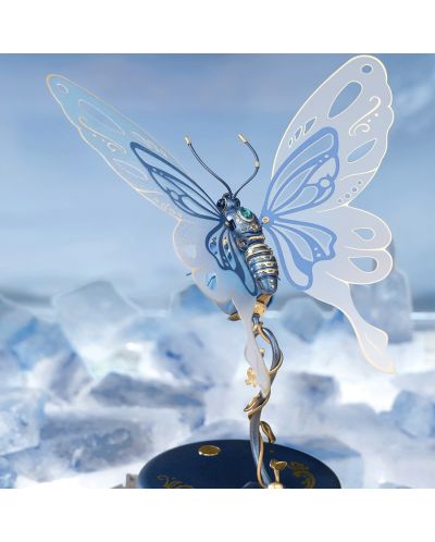 3D пъзел Robo Time от 79 части - Синя пеперуда - 4