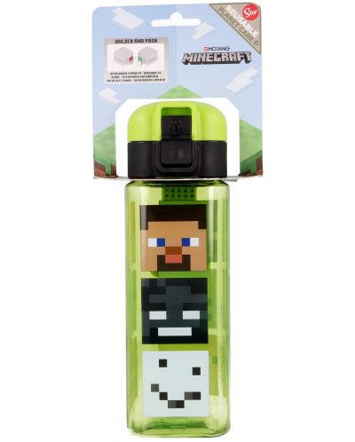3D бутилка Minecraft - 550 ml - 3