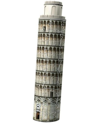 3D Пъзел Ravensburger от 54 части - Мини наклонена кула в Пиза - 2