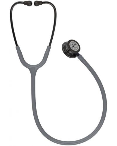 3M Littmann Classic III Стетоскоп, Gray, Smoke Chestpiece, Violet Gray Stem - 1