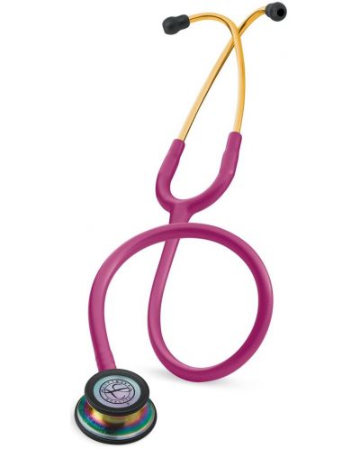 3M Littmann Classic III Стетоскоп, Raspberry, Rainbow-Finish - 1