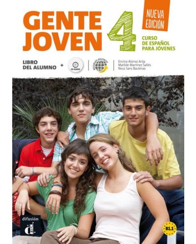 Gente Joven 4 - Libro del alumno: Испански език - ниво B1.1: Учебник + CD (ново издание) - 1
