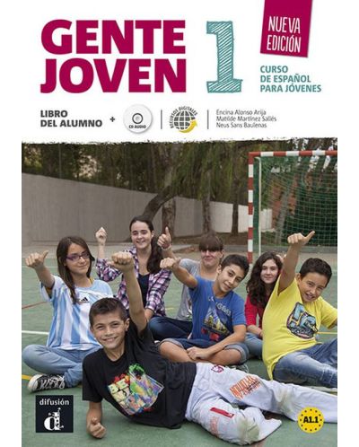 Gente Joven 1 - Libro del alumno: Испански език - ниво А1.1: Учебник + CD (ново издание) - 1