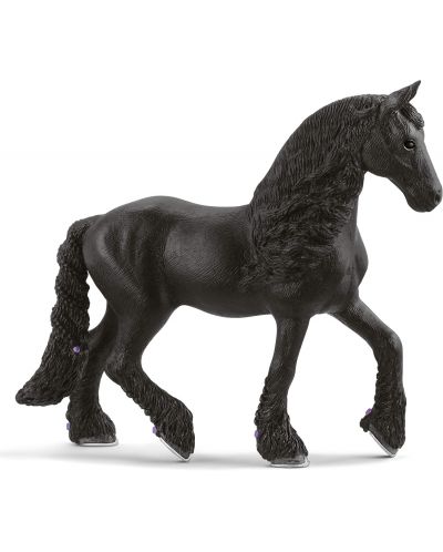 Фигурка Schleich Horse Club - Фризийска кобила, черна - 1