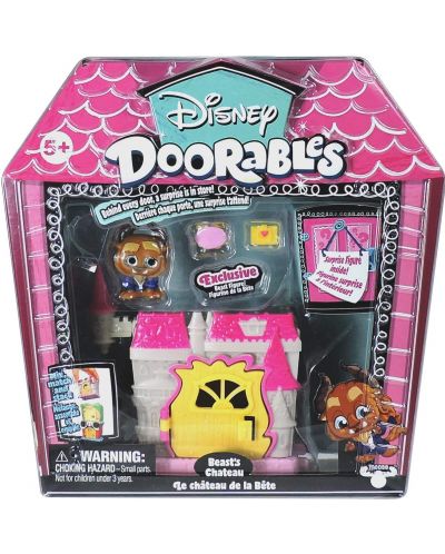 Игрален комплект Doorables - Малка къща с мини кукла, асортимент - 3