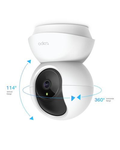 Камера TP-Link - Tapo C200, 360°, бяла - 3