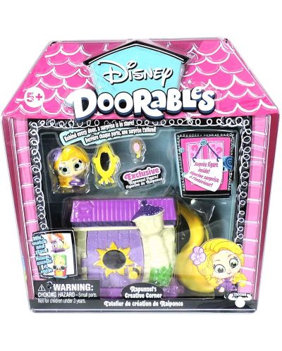 Игрален комплект Doorables - Малка къща с мини кукла, асортимент - 11
