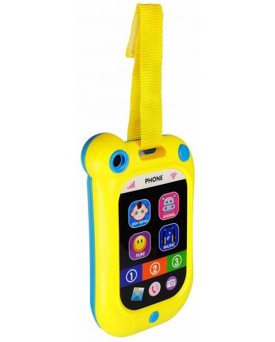 Бебешка играчка Bieco - Телефон, със звук и светлина - 2