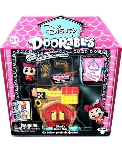 Игрален комплект Doorables - Малка къща с мини кукла, асортимент - 7