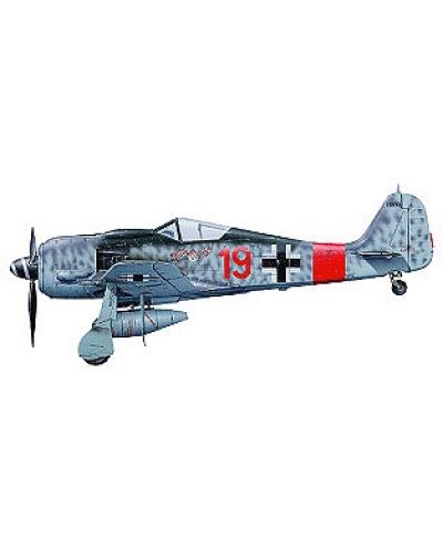 Военен самолет Tamiya Focke Wulf Fw190 A-8/A-8 R2 (61095) - 3