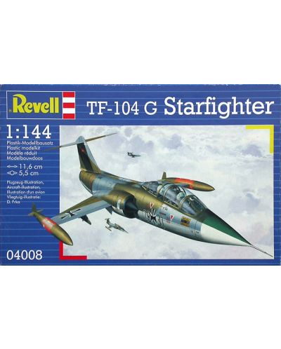 Сглобяем модел Revell - Изтребител TF-104 G (04008)