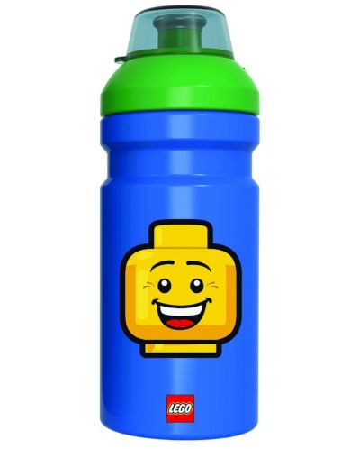 Бутилка за вода Lego Wear - Iconic - Синя, 390ml - 1