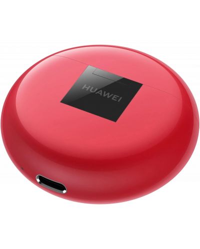 Безжични слушалки Huawei - FreeBuds 3, червени - 6