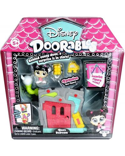Игрален комплект Doorables - Малка къща с мини кукла, асортимент - 5