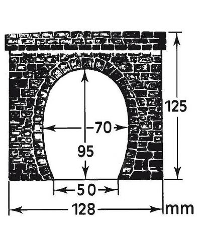 Faller арка за ЖП тунел (120563) - 2